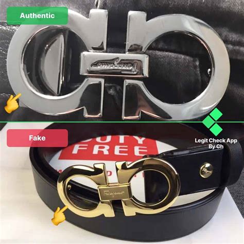 difference between real and fake ferragamo belt|ferragamo knockoff.